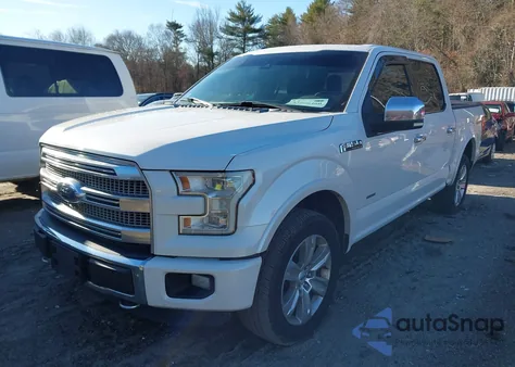2015 Ford F-150 Platinum from USA, damaged, VIN 1FTEW1EF2FFA07836